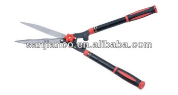 Round steel handle telescopic adjustable hedge shear