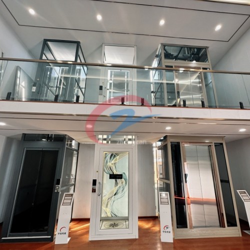 Hidráulico 2-4 pisos Lift de villa ascensores en el hogar