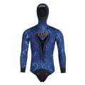 Lycra tweedelig camouflage duiken speervissing wetsuit 3,0 mm