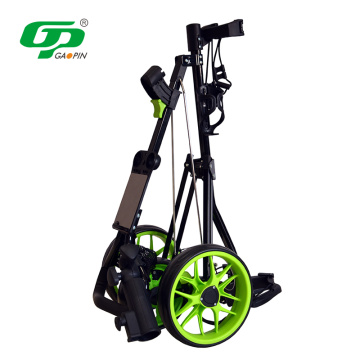 Faltbarer Dreirad Golf Push Cart Golf Trolley