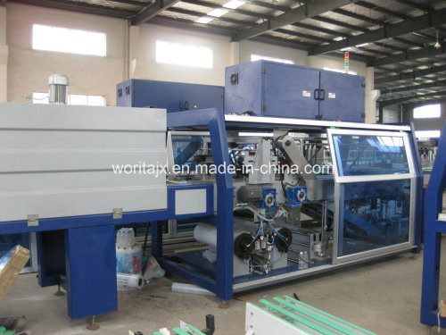 40-45packs/Min Shrink Film Wrapping Machine (WD-450A)