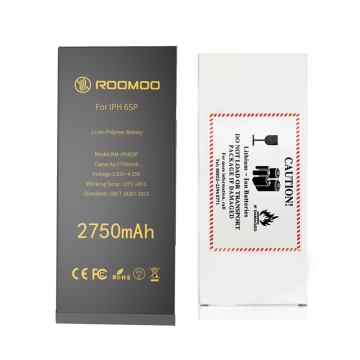 high capacity rechargeable 2750mah battery for iphone 6s plus