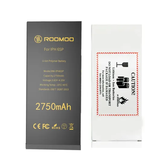 high capacity rechargeable 2750mah battery for iphone 6s plus