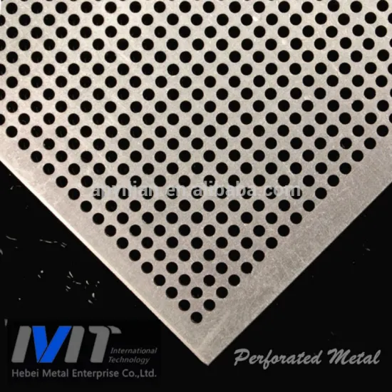 2015 Aluminum Perforated Sheet for decoration