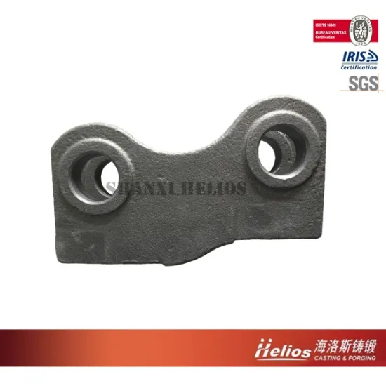 ISO9001 Precision casting Carbon Steel dual-side connecting rod