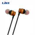 Pabrik grosir earphone Nirkabel Kayu asli