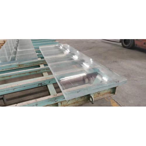 Acrylic glass for outdoor swimming pool