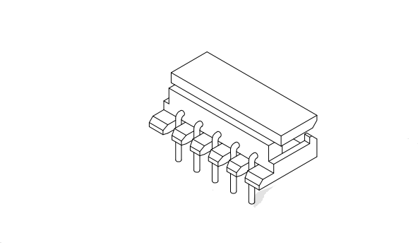 Serie de conector de obleas de 2.50 mm de 90 ° AW2505R-XP