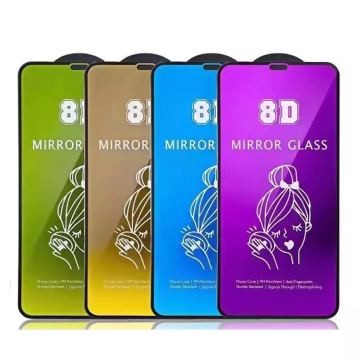 Luxury Mirror Phone Tempered Glass for iPhone 14/13/12/11 Pro/XS Max/7/8/Plus/X/XR 16 Screen Protector 15 Glass Protective Film