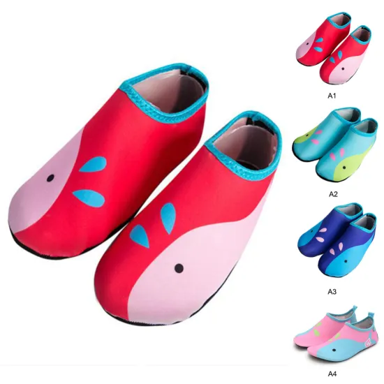 Kids Beach Swimming Diving Shoes Socks Water Sport Anti Slip Socks Shoes Fitness Dance Swim Surfing Diving Underwater Shoes