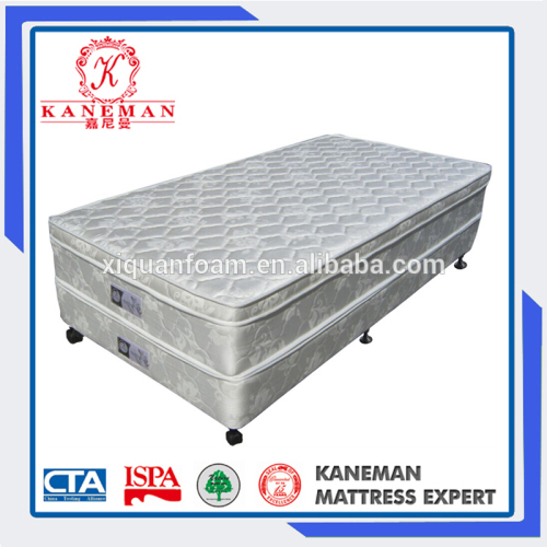 Hotel Furniture King Size Wood Boxspring Mattress