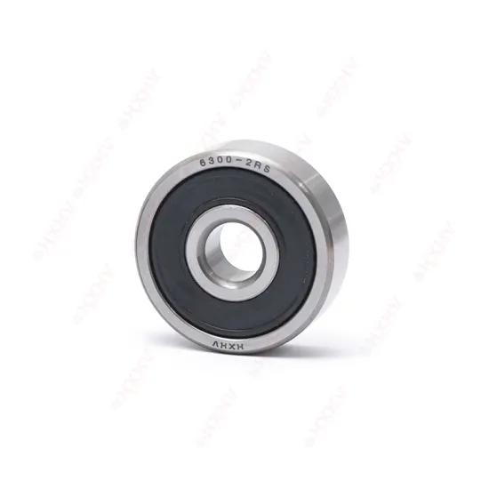 Single Row Sealed Radial Metal Shield Deep Groove Ball Bearing 6300-2RS 6300-ZZ 10x35x11 mm