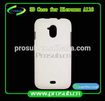 3d sublimation diy blank cell phone case cover skin for SFP- Micromax A116