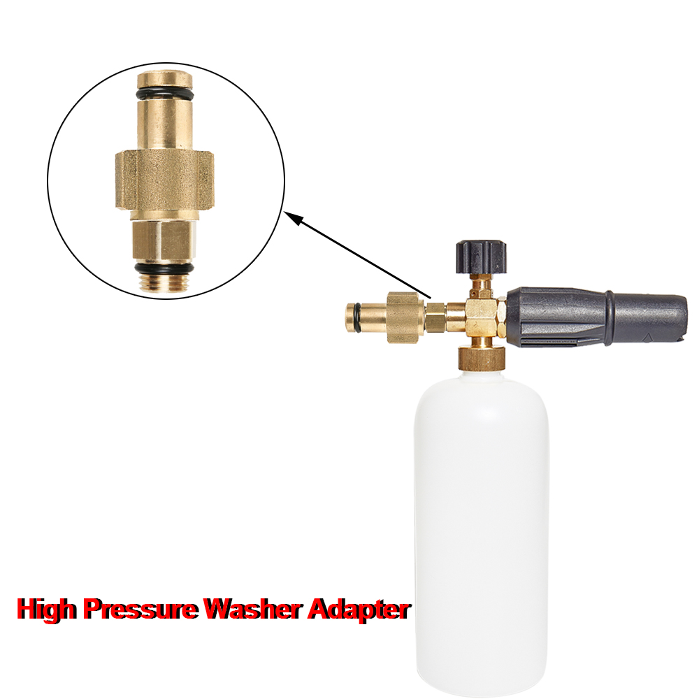 Home -Use -Waschanlage -Adapter -Auto Schnellanschluss für Schneeschaum Lance 1/4