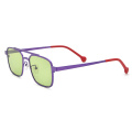 Titanium Acetate Aviator Sunglasses