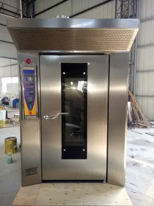 Nkt-32g Bread Bakery Equipment Stainless Steel Rotary Gas Ovens