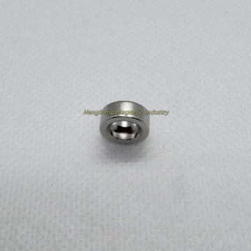 Sintering neodymium iron boron drilling