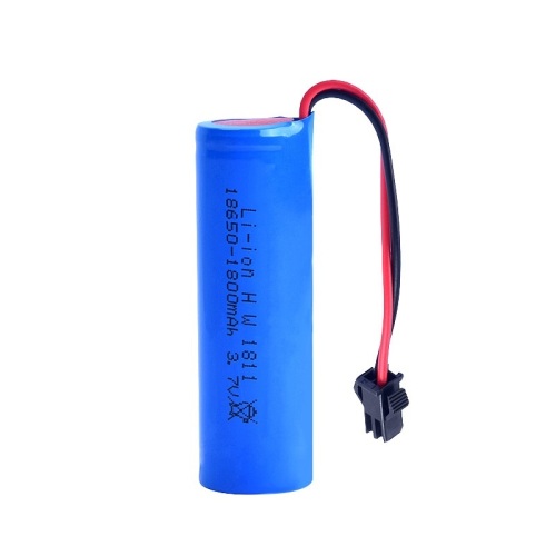 Li-ion litiumpaket 1800mAh 3.7V uppladdningsbart batteri