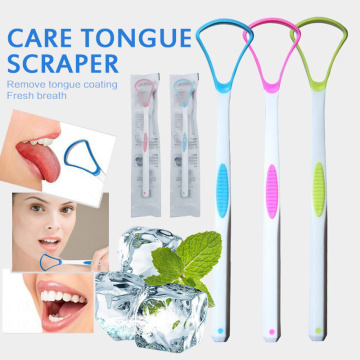 2021 New Tongue Scraper Tongue Brush Cleaner Oral Cleaning Tongue Toothbrush Brush To Remove Tongue Coating Oral Hygiene Care