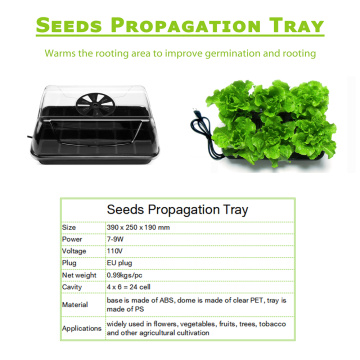Germination Station Seed Heat Tray 24 Cell
