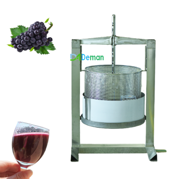 Hydraulic Manual Grape Crusher Press for Juice and Wine Extraction