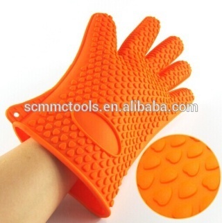BBQ Kitchen Oven Silicon Gloves