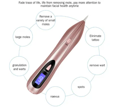 LCD Display Freckle Moles Removal Laser USB Pen