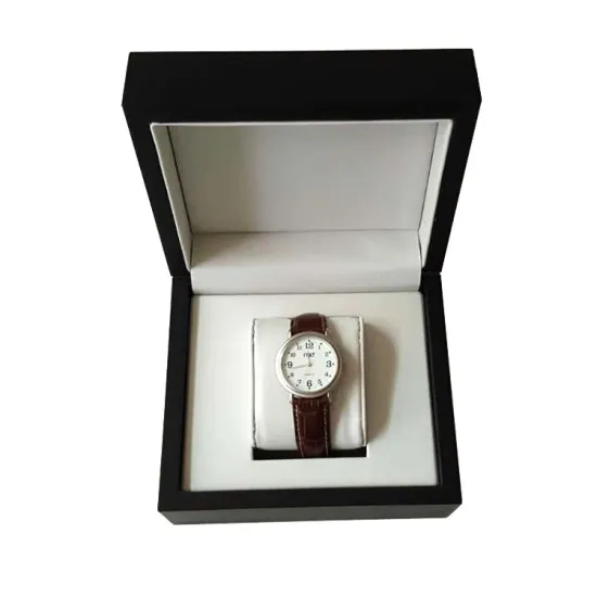 Unique Design Art Paper Plastic Watch Gift Box