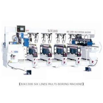 BJK130B SIX LINES MULTI-BORING MACHINE