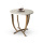 Round marble top originality stainless steel side table