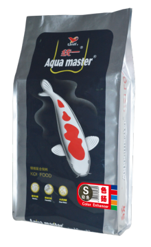 Garden Pond Koi Carp Fish Food(Feed), Color Enhancer, Spirulina & Astaxanthin 10kg (S/L)