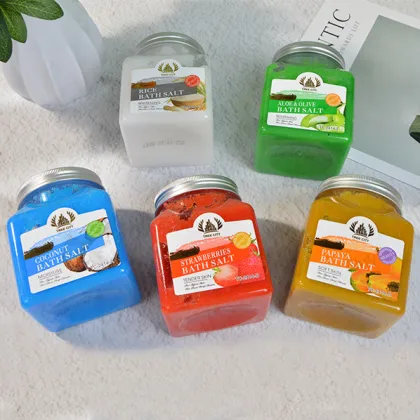 New Arrival 500g Organic Whitening Exfoliating Bath Salts - Natural Dead Sea Bath Salt for Sale