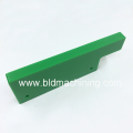 Fresado fácil Mecanizado Material de placa de plástico verde