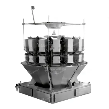 Full Automatic 5000g Weighing Filling Machine: Garlic Multihead Weigher Packing Machine