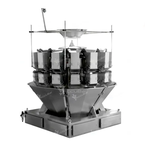 Full Automatic 5000g Weighing Filling Machine: Garlic Multihead Weigher Packing Machine