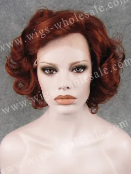 Imstyle Heat Resistant Burgundy Wave Synthetic Lace Front Wigs
