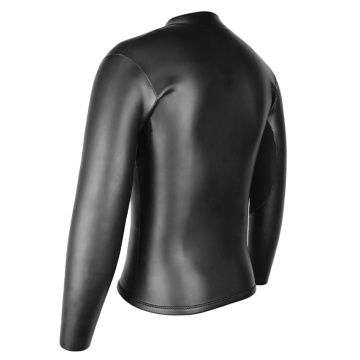 Seaskin Mens Front Zip Long Sleeve Jacket Wetsuit