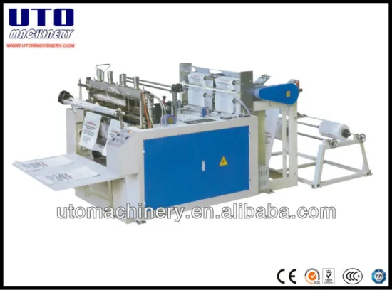 UTBM-H400x2 Computer Heat Sealing & Heat Cutting Bag Making Machine (Double photocell)