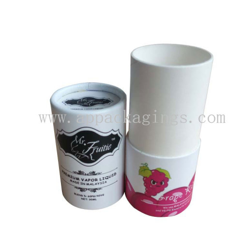 Wholesale custom special design round cylinder paper crdboard packaging tube box for beauty products