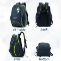 Large Pickleball Bag Sports Backpack with Hanging Fences