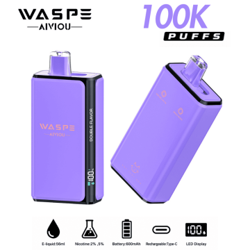 WASPE Double Flavor 100K Pro Одноразовые вейпы, оптовик