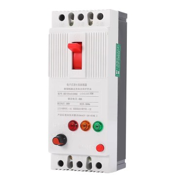 380V Three Phase Motor Protector with Overload and Leakage Switch