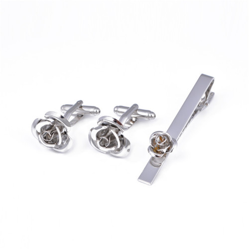 Professional Customized Men Cufflinks And Tie Clip