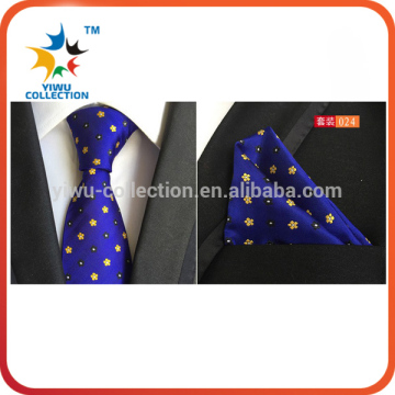 Hot Sale Promotional Ties Hanky Cufflinks Sets for Men