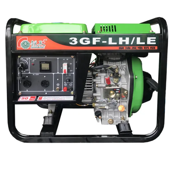 3kw Diesel Generator 110V 220V 380V 3GF-LH/E