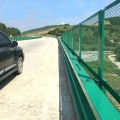 Viaduct bridge protection metal mesh anti-throwing fence