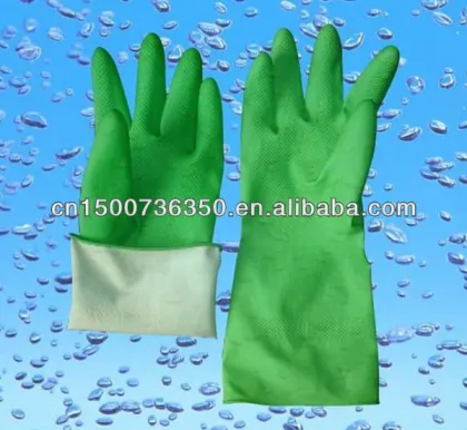 industrial colored long household rubber gloves