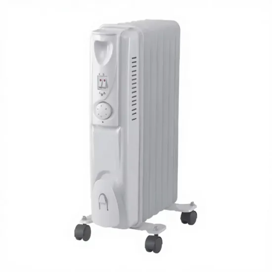 220V Electric Desktop Radiator Heater with Adjustable Thermostat for Large Rooms