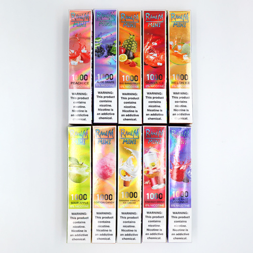 800 Puffs Disposable Vape Pen with Fruit Flavors