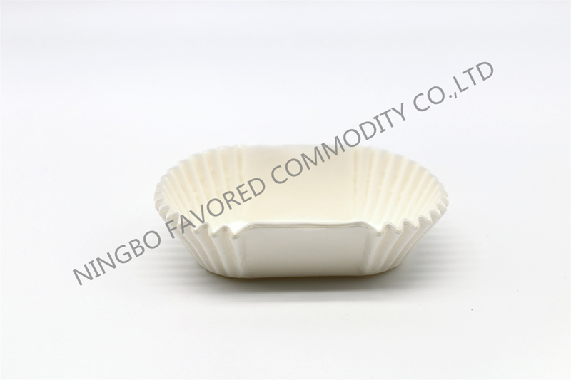 Small size oval silicone paper cup liner